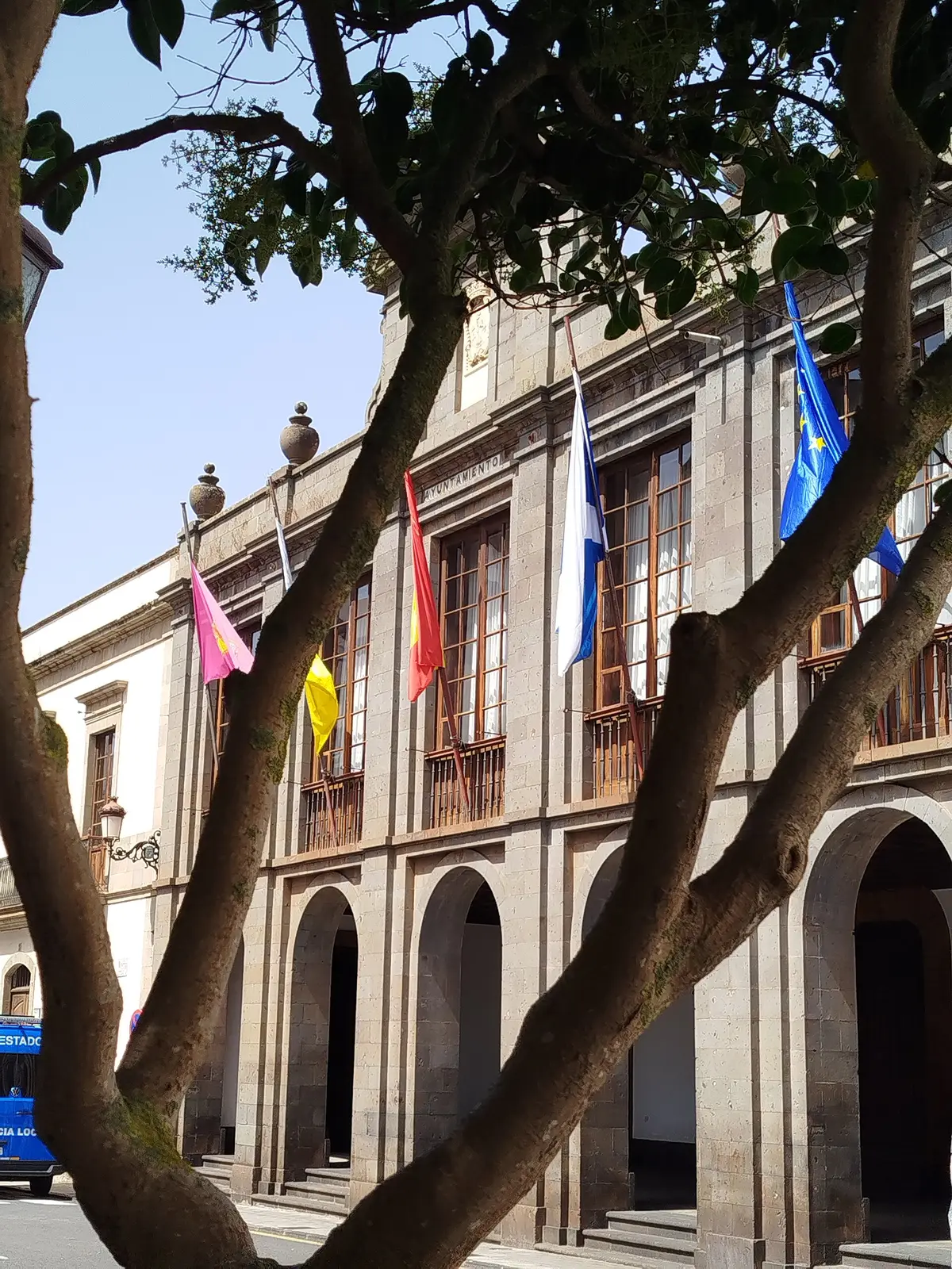 Historic streets and buildings in San Cristóbal de La Laguna, Tenerife