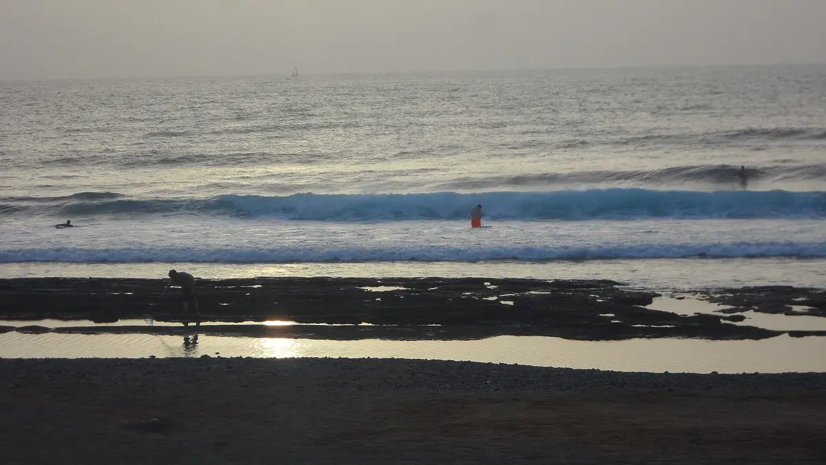 Sunset over Playa de las Américas