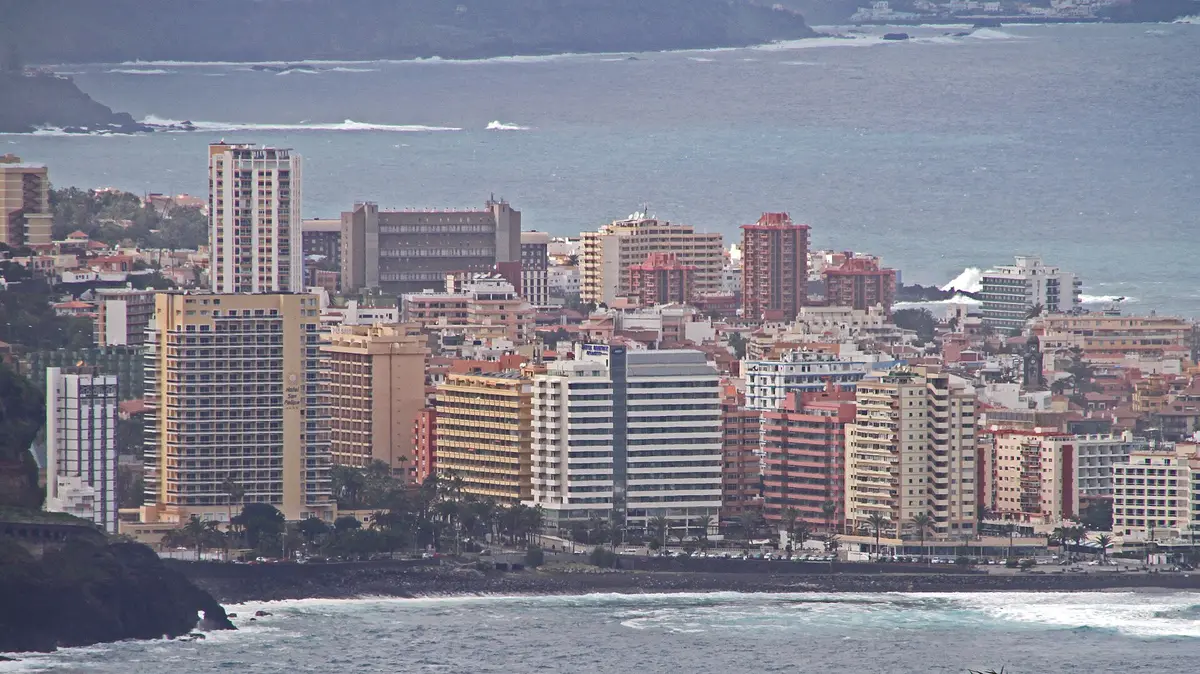 Puerto de la Cruz on Tenerife's greener north coast