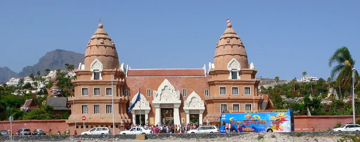 Entrance to Siam Park in Costa Adeje, Tenerife